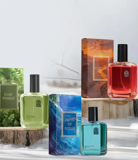 BRIT ACCENT Combo Pack of 3|Depth Of Ocean-RainForest-Canyon|Parfum|Long-Lasting|Premium| Eau de Toilette - 150 ml